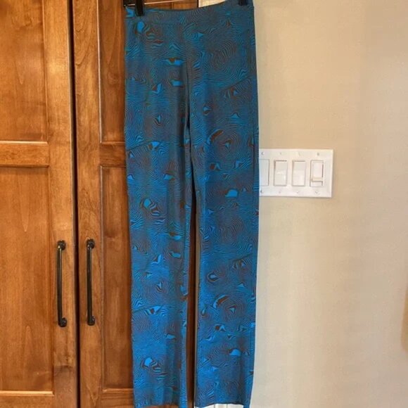 Paloma Wool Lohan Pants and Top in Huella Blue Swirl Print - Picture 3 of 6